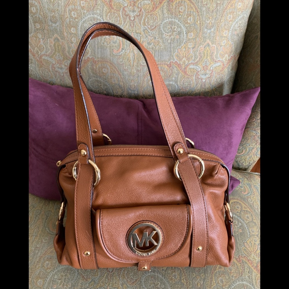 Michael Kors leather handbag